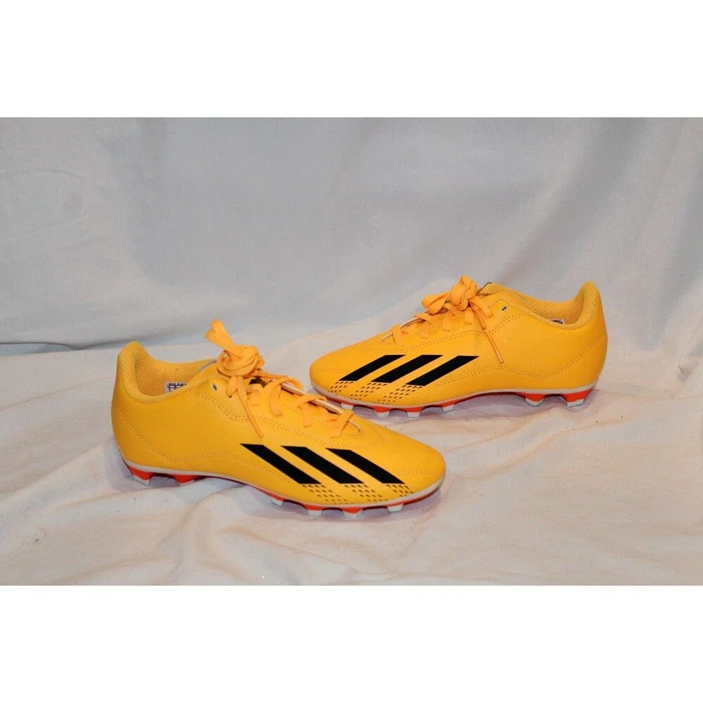 Adidas X Speedportal FG Soccer Cleats Youth 3 Multi Athletic Sports ORANGE BLACK